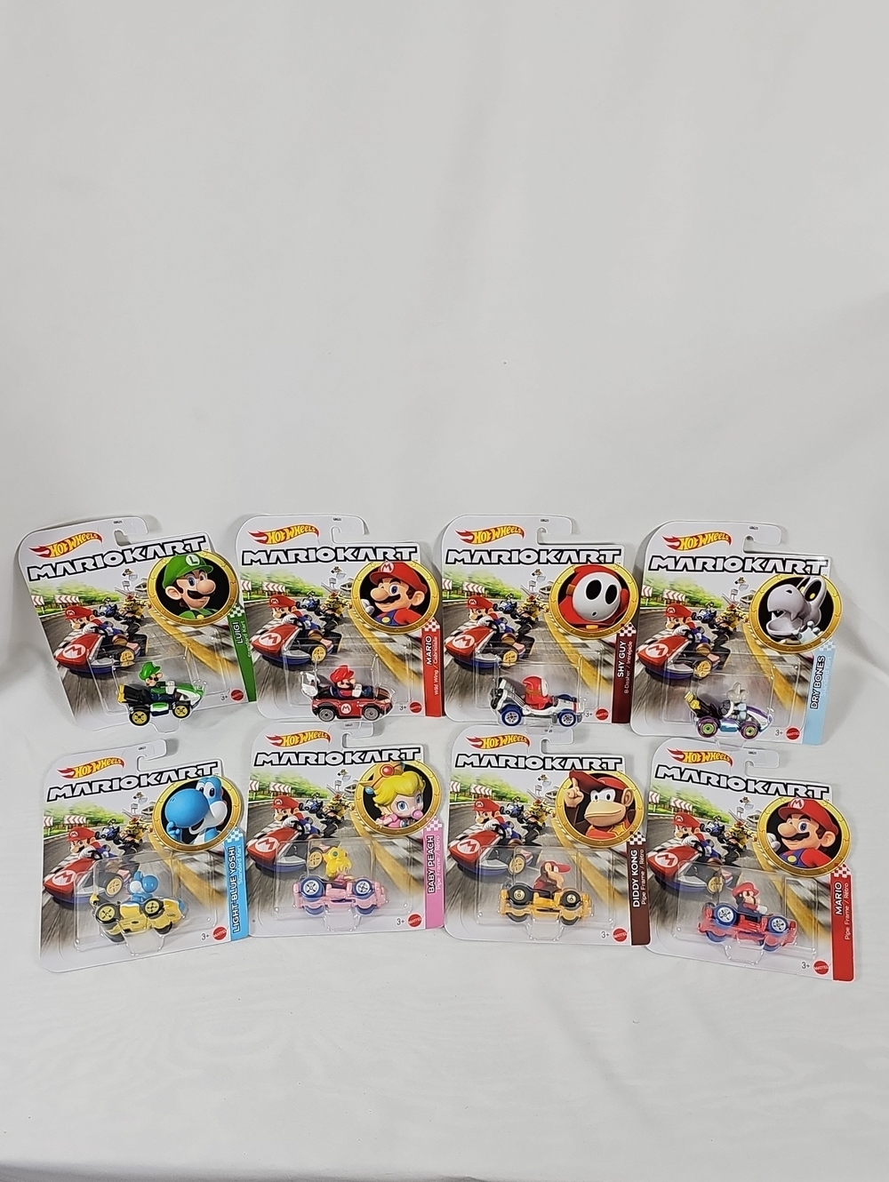 Hot Wheels Mario Kart Character Toy Cars - Assorted Colors